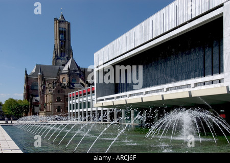 Arnhem Gelderland  river Nederrijn Netherlands Stock Photo