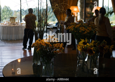 Lobby of Llao Llao Hotel in Bariloche, Rio Negro, Argentina Stock Photo ...