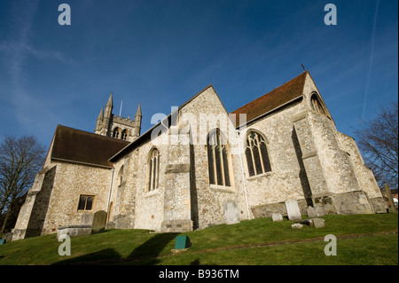 St Andrew's Parish Church Farnham Surrey - 1 Stock Photo