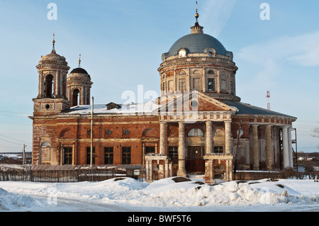 Old abandoned church. Stock Photo