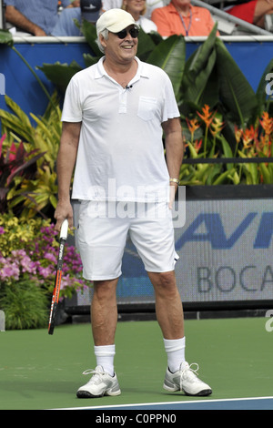 Chevy Chase  The 19th Annual Chris Evert/Raymod James Pro-Celebrity Tennis Classic at the Delray Tennis Center - On Court Stock Photo