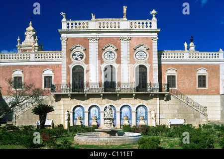 Palácio de Estói, Estoi, Algarve, Portugal, Europe Stock Photo