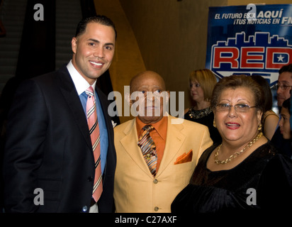 Carlos Beltran and Millito Navarro Carlos Beltran Foundation Gala held at the Puerto Rico Convention Center San Juan, Puerto Stock Photo