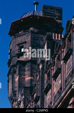 The Lighthouse, (formerly the Glasgow Herald warehouse, 1893), Glasgow, Scotland. Art gallery space in converted building. Stock Photo