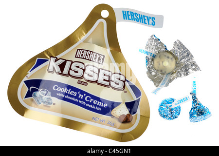 Hersheys kisses chocolates Stock Photo