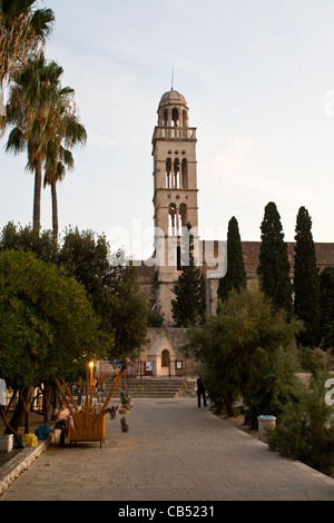 Franciscan Monastery in Hvar Town, Hvar Island, Croatia Stock Photo