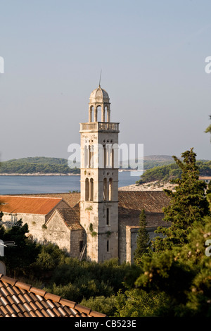 Franciscan Monastery in Hvar Town, Hvar Island, Croatia Stock Photo