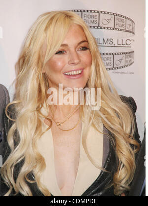 Apr. 12, 2011 - New York, New York, U.S. - Actress LINDSAY LOHAN attends the press conference for the new film 'Gotti - Three Generations' held Sheraton Hotel. (Credit Image: © Nancy Kaszerman/ZUMAPRESS.com) Stock Photo