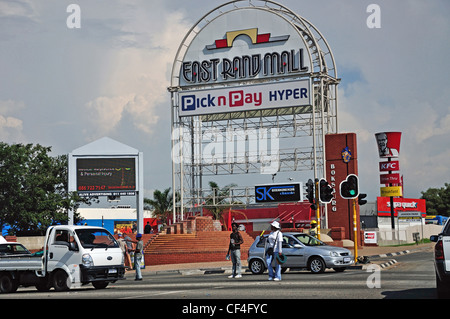 Entrance to East Rand Mall shopping centre, Boksburg, near Johannesburg, Gauteng Province, Republic of South Africa Stock Photo