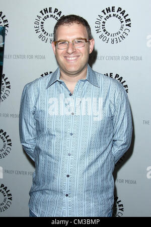 Sept. 24, 2012 - Los Angeles, California, U.S. - Bob Goodman.Batman:The Dark Knight Returns Screening on 24th September 2012,The Paley Center for  Media,Beverly Hills, CA.USA.(Credit Image: © TLeopold/Globe Photos/ZUMAPRESS.com) Stock Photo