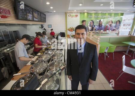 Sept. 24, 2012 - Los Angeles, California (CA, United States - Manuel Villareal, executive vice president of Yoshinoya USA. (Credit Image: © Ringo Chiu/ZUMAPRESS.com) Stock Photo