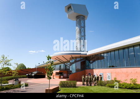 Exterior / outside / front of The Tank Museum, Bovington, Dorset. UK. Stock Photo