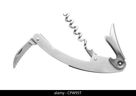 Multi-Purpose Tool on White Background Stock Photo