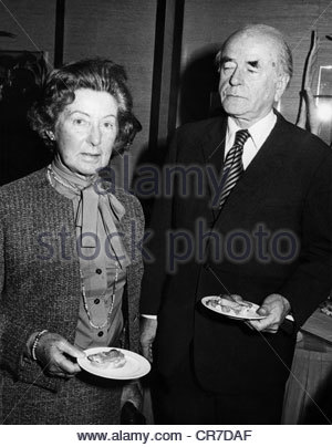 Margarete Speer, wife of Albert Speer, is sitting in the garden of the ...