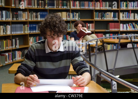 Library of the Albert-Ludwigs-University in Freiburg Stock Photo