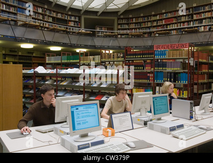 Library of the Albert-Ludwigs-University in Freiburg Stock Photo