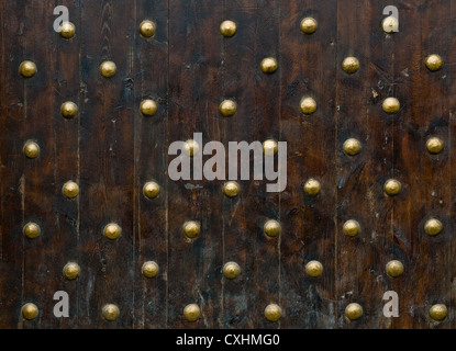 close-up image of ancient doors Stock Photo