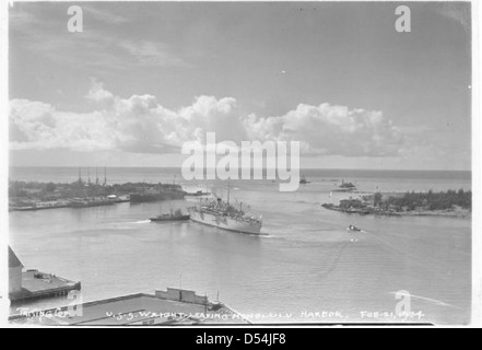 USS Wright AZ/AV-1 Stock Photo