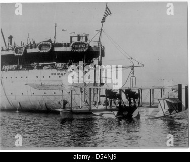 USS Wright AZ/AV-1 Stock Photo