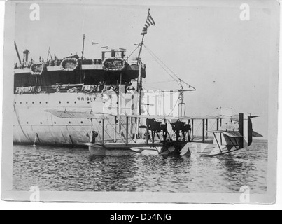 USS Wright AZ/AV-1 Stock Photo