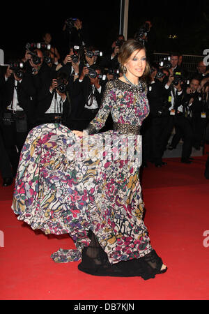 Sarah Jessica Parker 2011 Cannes International Film Festival - Day 3 - 'Wu Xia' - Premiere Cannes, France - 13.05.11 Stock Photo