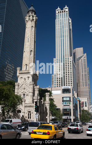 WATERTOWER PLACE NORTH MICHIGAN AVENUE CHICAGO ILLINOIS USA Stock Photo