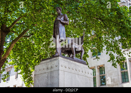 Statue of Abraham Lincoln, Parliament Square, London Stock Photo