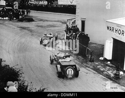 An Alfa Romeo competing in the Tourist Trophy, Corfu, Greece. Artist: Unknown Stock Photo