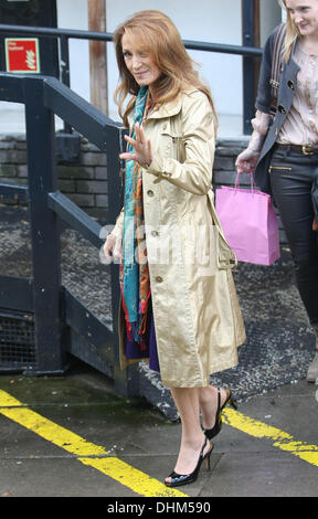 Jane Seymour at the ITV studios London, England - 27.04.12 Stock Photo