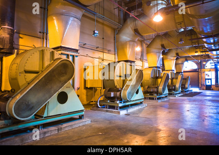 Deer Island Sewage Treatment Plant Boston, Massachusetts Stock Photo