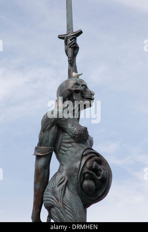 Damien Hirst Verity statue Ilfracombe Stock Photo