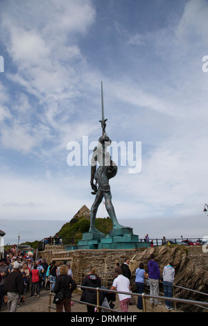 Damien Hirst Verity statue Ilfracombe Stock Photo