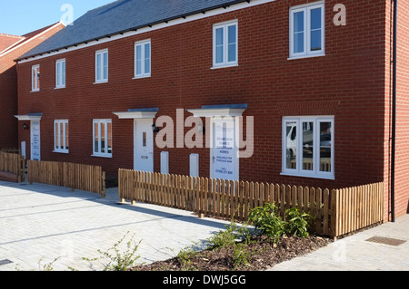 House building near Buckingham in north buckinghamshire UK Stock Photo