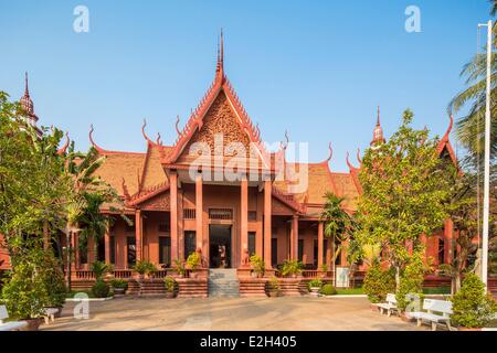 Cambodia Phnom Penh National Museum Stock Photo