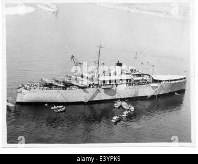 USS Wright AZ/AV-1 Stock Photo