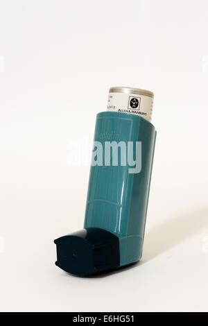 Ventolin evohaler as used by asthma sufferers Stock Photo: 72915276 - Alamy