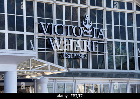 Victoria Wharf on Victoria and Alfred Waterfront in Cape Town Stock Photo