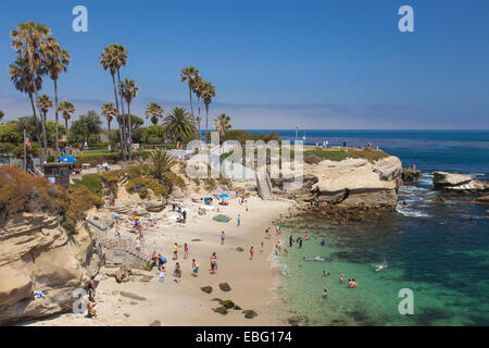 La Jolla Cove. San Diego, California. Stock Photo