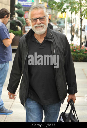 Jonathan Goldsmith, known as the 'The Most Interesting Man in the World' for the Dos Equis beer company, walking in SoHo Featuring: Jonathan Goldsmith Where: Manhattan, New York, United States When: 16 Sep 2014 Stock Photo