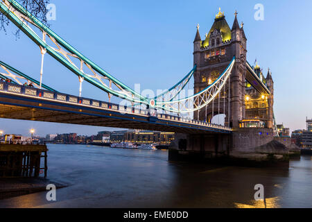 Tower Bridge in London, UK Stock Photo