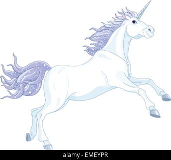 Fairy unicorn Stock Vector