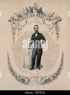 Emancipation Proclamation. Stock Photo