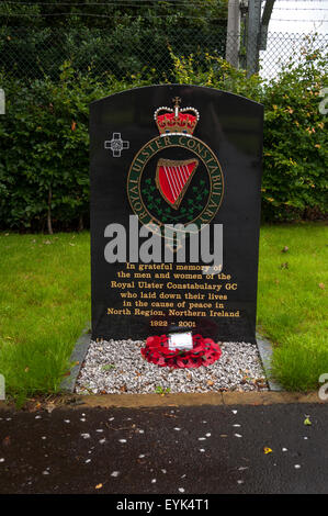 Memorial garden at Tamlaghtfinlagan Parish Church, Ballykelly, Northern Ireland Stock Photo