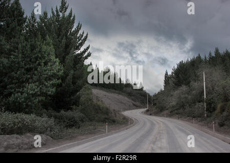 Cotopaxi volcano eruption, Ecuador Stock Photo