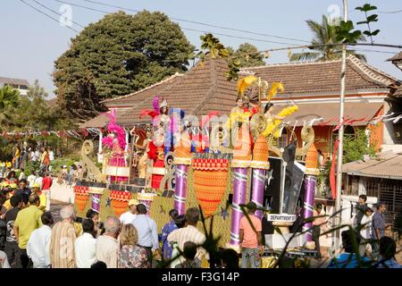 Carnival ; Madgaon ; Goa ; India Stock Photo