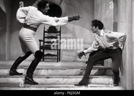 1940, Film Title: MARK OF ZORRO, Director: ROUBEN MAMOULIAN, Studio: FOX, Pictured: ROUBEN MAMOULIAN, TYRONE POWER, BASIL RATHBONE. (Credit Image: SNAP) Stock Photo