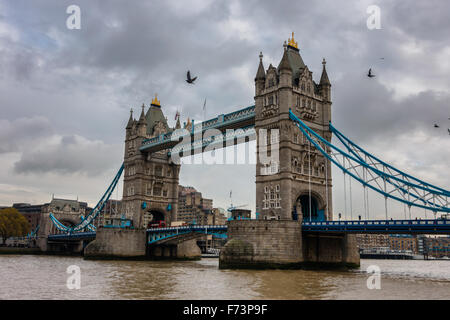 Tower bridge in London, UK Stock Photo