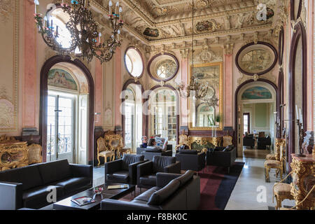 Palacio de Estoi (The Palace of Estoi), near Faro Portugal Stock Photo