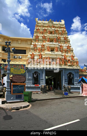 Sri Senpaga Vinayagar Temple, Hindu and Indian Style, in Singapore Stock Photo