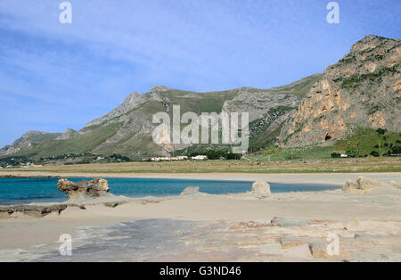 Baia di Màcari bay, Sicily, Italy, Europe Stock Photo